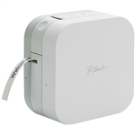 BROTHER PTP300BT PTOUCH CUBE BLUETOOTH LABEL PRINTER WHITE