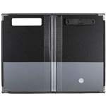 MARBIG SUPERTUFF CLIPBOARD DOUBLE REINFORCED EDGES FOOLSCAP BLACK