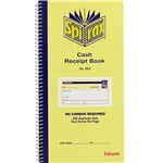 SPIRAX 553 CASH RECEIPT BOOK CARBONLESS 80 PAGE 279 X 144MM