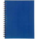 SPIRAX 511 NOTEBOOK 7MM RULED HARD COVER SPIRAL BOUND 200 PAGE 225 X 175MM BLUE