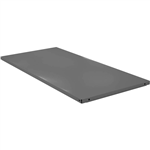 STEELCO SLIDING DOOR CABINET ADDITIONAL STEEL SHELF 1500MM GRAPHITE RIPPLE