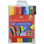 FABERCASTELL CONNECTOR PEN ASSORTED WALLET 10