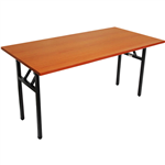 RAPIDLINE FOLDING TABLE 1500 X 750MM CHERRY