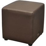 DURAFURN OTTOMAN CUBE CHOCOLATE
