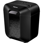 FELLOWES LX10 POWERSHRED CROSS CUT SHREDDER BLACK