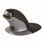 PENGUIN AMBIDEXTROUS VERTICAL MOUSE WIRELESS MEDIUM BLACKGREY