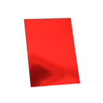 CUMBERLAND FOI002A3 MIRRORBOARD A3 250GSM 297MM X 420MM RED PACK 50
