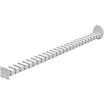 RAPIDLINE FLOOR TO UNDER DESK SNAKE 1300MM WHITE