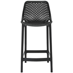 RAPIDLINE CAST HIGH STOOL 650MM BLACK