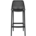 RAPIDLINE CAST HIGH STOOL 750MM BLACK