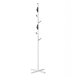 RAPIDLINE KOLO COATHAT STAND 500MM X 500MM X 1730MM WHITE