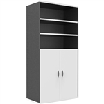 RAPID WORKER WALL UNIT LOCKABLE 1800 X 900 X 450MM WHITEIRONSTONE