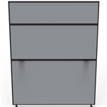 RAPIDLINE SHUSH30 SCREEN 1200H X 1500W MM GREY