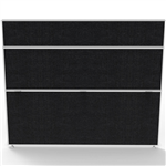 RAPIDLINE SHUSH30 SCREEN 1500H X 1800W MM BLACK