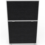 RAPIDLINE SHUSH30 SCREEN 1200H X 750W MM BLACK
