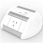 RAPIDLINE ODYSSEY 2GPO 1USB 3PIN LEAD WHITE