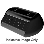 RAPIDLINE ODYSSEY 8GPO 4USB 3PIN LEAD BLACK