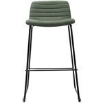 RAPIDLINE PIXEL COUNTER STOOL 630MM OLIVEBLACK