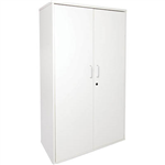 RAPID SPAN STORAGE CUPBOARD LOCKABLE 900 X 450 X 1800MM WHITE