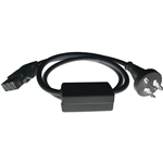 RAPIDLINE STARTER LEAD 20A 3PIN 3000MM BLACK