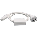 RAPIDLINE STARTER LEAD 20A 3PIN 3000MM WHITE