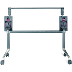RAPIDLINE TYPHOON FLIP TOP TABLE FRAME 1800 X 750MM BLACK