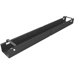 RAPIDLINE TELESCOPIC DESK MOUNT CABLE TRAY BLACK