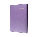 COLLINS VANESSA FY385V55 FINANCIAL YEAR DIARY WEEK TO VIEW A5 PURPLE