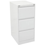 GO STEEL FILING CABINET 3 DRAWERS 460 X 620 X 1016MM WHITE CHINA