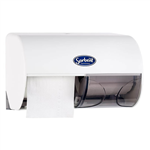SORBENT PROFESSIONAL DOUBLE TOILET TISSUE DISPENSER WHITE