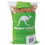 BOUNCE RUBBER BANDS SIZE 10 500GM NATURAL TAN