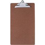 GNS CLIPBOARD MASONITE BULLDOG CLIP FOOLSCAP