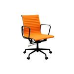 ADORA OFFICE CHAIR MEDIUM BACK 570 X 630 X 930MM ORANGE