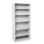 RAPIDLINE METAL SHELVING UNIT 5 SHELVES 2200 X 900 X 400MM SILVER GREY