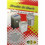 GOLD SOVEREIGN SHREDDER OIL SHEETS PACK 12