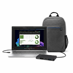 HP PROBOOK 4 G1I AI LAPTOP CORE U5 14 INCHES SILVER  LAPTOP BAG AND DOCKING STATION BUY HPBP9E3PT GET LIN43336  HP1E7D6UT