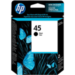 HP CC625AA 45 INK CARTRIDGE PACK 2 BLACK
