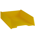 ITALPLAST MULTI FIT DOCUMENT TRAY A4 BANANA