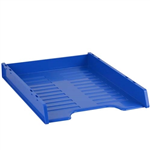 ITALPLAST SLIMLINE MULTI FIT DOCUMENT TRAY A4 BLUEBERRY