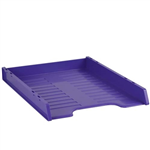 ITALPLAST SLIMLINE MULTI FIT DOCUMENT TRAY A4 GRAPE