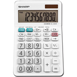 SHARP EL330WB DESKTOP CALCULATOR 10 DIGIT WHITE
