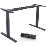 INFINITY 252M ELECTRIC HEIGHT ADJUSTABLE DESK 2 MOTOR BLACK FRAME ONLY