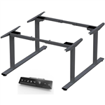 INFINITY ELECTRIC HEIGHT ADJUSTABLE DESK 4 MOTOR BLACK FRAME ONLY