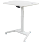 INFINITY SINGLE STUDY TABLE WHITE FRAME ONLY