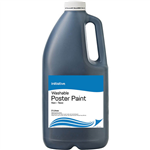 INITIATIVE WASHABLE POSTER PAINT 2 LITRE BLACK
