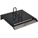 ITALPLAST CALENDAR STAND SIDE OPENING BLACK
