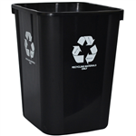 ITALPLAST GREENR TIDY BIN RECYCLE ONLY 32 LITRE BLACK