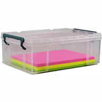 ITALPLAST STACKA STORAGE BOX WITH LID 10 LITRE