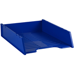ITALPLAST MULTI FIT DOCUMENT TRAY A4 BLUEBERRY