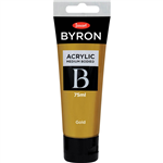 JASART BYRON ACRYLIC PAINT 75ML GOLD